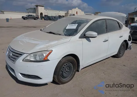 2013 Nissan Sentra S from USA, damaged, VIN 3N1AB7AP9DL755016